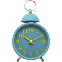 NeXtime 5213TQ Single Bell Despertador, Turquesa, 9.6 x 16.5 cm