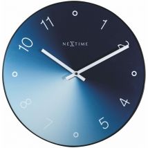 Nextime - 8194BL reloj de mesa o pared Reloj de cuarzo Círculo Azul