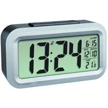 Tfa Dostmann - Tfa-dostmann Lumio Plus Reloj Despertador Digital Negro, Plata