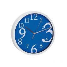 Reloj Pared Esfera Azul - 20 Cm