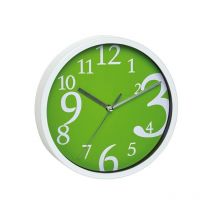 Reloj pared esfera verde - 20 cm