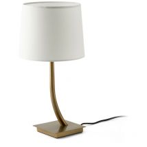 Faro Barcelona - rem Lampe de table bronze/blanc 29685-04