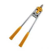 Hoteche - remachadora dos manos 430 mm &43 3 bocas , Remachadora de 2 manos manualTamaño 430mm,17 pulgadasIncluye 3 bocas de 2.4, 3.2 y 4 mm, dos de