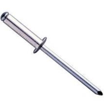 Bralo - remache cabeza alomada 4.8 x 30 aluminio 200 uds clavo de acero - 1010004830