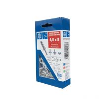 Remache cabeza alomada ø 4,0 x 8 mm Bralo 115 uds