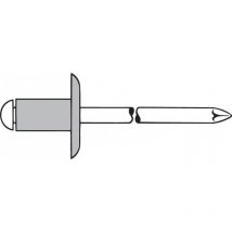 Remache Alu grande cabeza K12 4 x16mm Gesipa por 500)