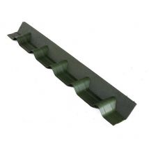 Cumbrera remate pendiente - Verde