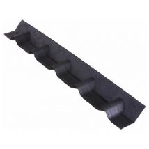 Cumbrera remate pendiente - Negro