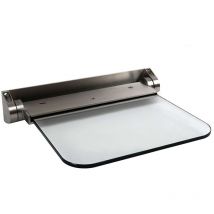 Reming - Edelstahlprogramm - Klappsitz, Glass/gebürsteter Edelstahl ALT6