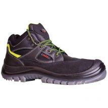 Botte de sécurité Tibet Taille 38 noir cuir bovin plein S3 en iso 20345