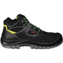 Remisberg - Botte De Sécurité Tibet Taille 40 Noir Cuir Bovin Plein S3 En Iso 20345