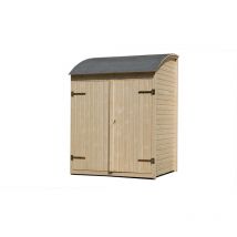Weka - Coffre à vélos et multi-usages, 19 mm Naturel , 18,5 Épaisseur de paroi 171 x 138 cm