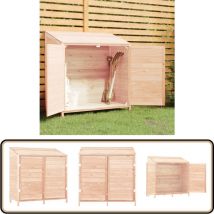 Remise de jardin 102x52x112 cm Bois de sapin solide - Abris De Jardin - Abri De Jardin Bois - Remise De Jardin - Cabane De Jardin - Rangement
