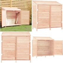 Remise de jardin 102x52x112 cm Bois de sapin solide - Abris De Jardin - Abri De Jardin Bois - Remise De Jardin - Cabane De Jardin - Rangement