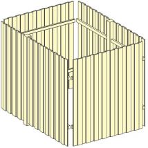Alpholz - Remise pour carport Tirol taille 2 - kvh