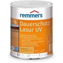 Remmers Gmbh - Remmers Dauerschutz-Lasur uv eiche hell, 0,75 Liter, Holz UV-Schutz für außen, auch für helle Farbtöne und farblos uv+, blockfest,