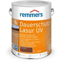 Dauerschutz-lasur Uv Nussbaum, 5 Liter, Holz Uv-schutz Für Außen, Auch Für Helle Farbtöne Und Farblos Uv+, Blockfest, Wetterbeständig - Remmers