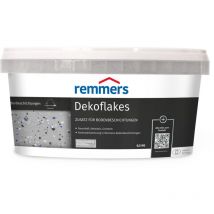 Remmers - Dekoflakes, weiß/grau/schwarz/blau, 0,5 Kilogramm, Farbzusatz, Dekoflocken, für Bodenfarben, dauerhaft, lichtecht, ein- oder mehrfarbig