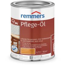 Remmers - Pflege-Öl douglasie, 0,75 Liter, Holzöl für Holz innen und außen, wasserabweisend, wetterfest, für Gartenmöbel und Holzterrassen geeignet