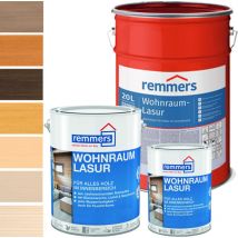 Remmers Gmbh - Remmers Wohnraum-Lasur antikgrau, 2,5 Liter, Holzlasur innen, für Möbel, Böden, Innentüren und Treppen geeignet, mit Abperleffekt