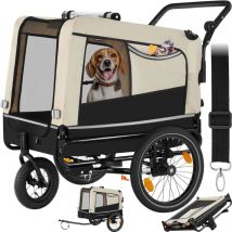 Remolque para perros WoofRider multifuncional, plegable, hasta 40kg