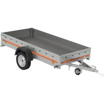 Remorque Tema simple essieu 264x126 cm eco 2612 basculante