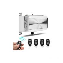 Remote Control Security Lock Kit Smart Burglar Alarm Home Security Access Control System No Latch, Smart Home Remote Control Lock Mechanical Lock