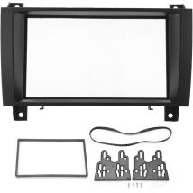 Jeffergarden Remplacement du panneau de tableau de bord de Fascia de Radio cd de commande centrale 2Din pour mercedesbenz slk R171 20042011