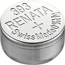 Batteria a bottone 393 1.55 v 1 pz. 80 mAh Ossido d'argento - Renata