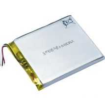 Renata - ICP606168PRT Pile rechargeable spéciale prismatique avec câble LiPo 3.7 v 2800 mAh