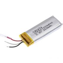 ICP621333HPMT Batteria ricaricabile speciale Prismatica con cavo LiPo 3.7 v 270 mAh - Renata