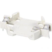 701106 Knopfzellenhalter 1x cr 2032 Horizontal, Durchsteckmontage tht (l x b x h) 28.5 x 20 x - Renata