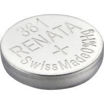 Pile bouton 361 1.55 v 1 pc(s) 24 mAh oxyde d'argent Y246023 - Renata