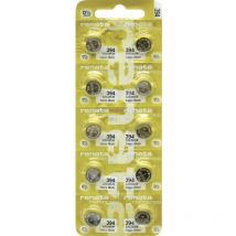 Pile bouton 394 10 pc(s) 84 mAh - Renata