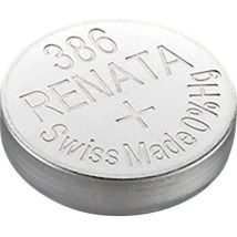 SR43 Batteria a bottone 386 Ossido dargento 130 mAh 1.55 v 1 pz. - Renata