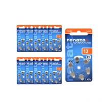 Swatch Group - Pack de 10 blisters de 6 piles 13A - Renata