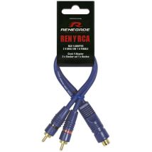 Renyrca Cavo Rca A Y 25.00 Cm [2x Spina Rca - 1x Presa Rca] - Renegade