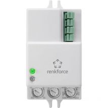 Renkforce - 1530623 Soffitto, parete Rilevatore di movimento ad alta frequenza hf 360 ° Relè Bianco