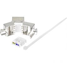 Module RJ45 encastrable Keystone cat 6a A833062 - Renkforce