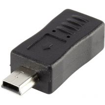 Usb 2.0 Adapter [1x usb 2.0 Stecker Mini-B - 1x usb 2.0 Buchse Micro-B] rf-usba-08 vergol - Renkforce