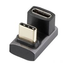 USB4 , usb-c Adaptateur [1x usb-c mâle - 1x usb-c femelle] RF-3802674 8K uhd, prise coudée à 180° R792241 - Renkforce