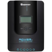 20A 12/24V mppt Solarladeregler, Solarmodul-Laderegler mit LCD-Display - Renogy