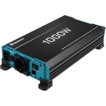 Onduleur à Sinus Pur 1000W avec Priorité au Réseau, Convertisseur de Tension 12V à 230V avec Prise Européenne pour Appareils Électroménagers - Renogy