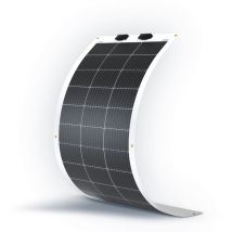 Panneau Solaire Flexible 175W 12V Monocristallin Semi-Flexible Pliable pour Bateau, Camping-car, Cabane, Voiture, Surfaces Irrégulières, Systèmes