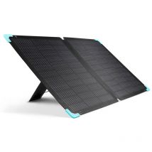 Renogy Panneau solaire pliable 120W pour station d'alimentation portable, étanche avec supports réglables, pour camping-car, caravane, autonomie hors