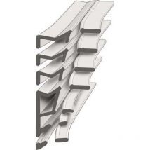 Dichtung 6308AC, diy Progr. tpe schwarz,Nutbr. 5,0 x Falzh.19,0mm,L 6,5mtr - Ellen
