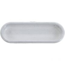Lebeurre - Poignée cuvette plastique blanc 75x23mm pièce - monin - 131610