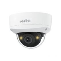 Reolink - 2K+ 5MP Caméra Surveillance Extérieure PoE, Anti-Vandalisme IK10, Vision Nocturne Couleur avec Projecteur, Audio Bidirectionnel, Détection