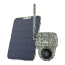 Reolink 4K 8MP 4G LTE Caméra Surveillance sur Batterie Exterieur, 360° Vue, Pan&Tilt, Détection de l'animal, Vision nocturne sans reflet, Audio