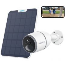 4K 8MP Akku 4G lte Überwachungskamera mit Personen-/Fahrzeug-/Tiererkennung, Nachtsicht, 2-Wege-Audio, IP65, +Solarpanel 2 - Reolink